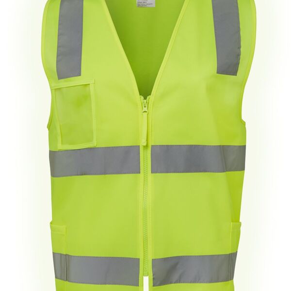 JB's HV (D+N) ZIP SAFETY VEST Thumbnail